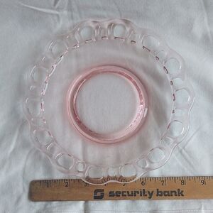 Pink Colony Depression Glass Plate